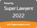 Rated by Super Lawyers 2022